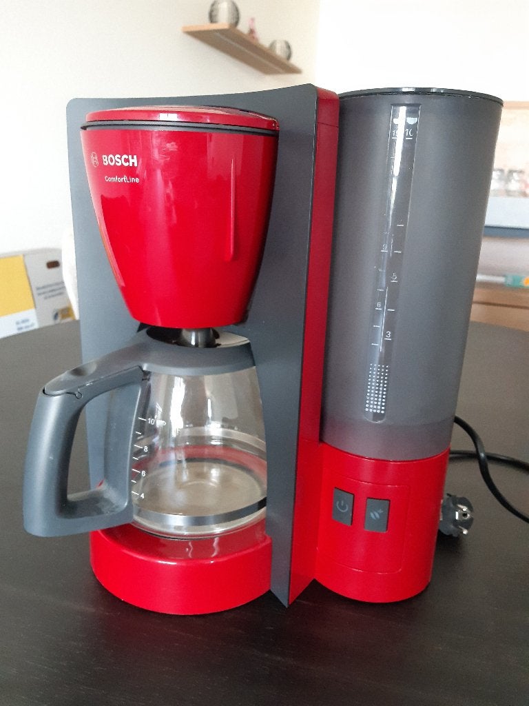 Koffiezetapparaat, Witgoed en Apparatuur, Koffiezetapparaten, Afneembaar waterreservoir, Gebruikt, Koffiemachine, Gemalen koffie