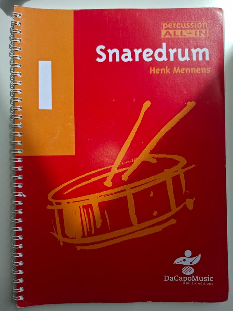Percussion All-In Snaredrum Boek 1 Henk Mennens (ongebruikt), Ophalen of Verzenden