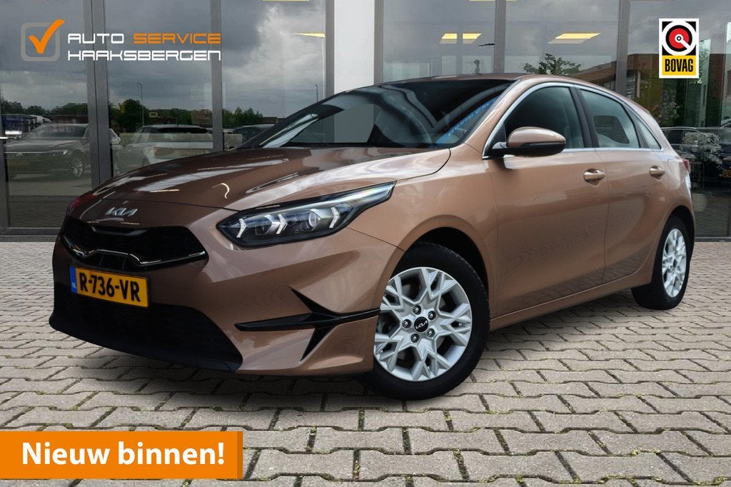 Kia Ceed 1.0 T-GDi DynamicLine | Camera | DAB | Carplay |, Voorwielaandrijving, Stof, Gebruikt, Bruin