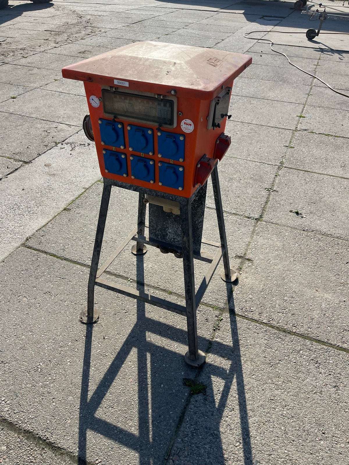 Robuust verdeelstation 4-polig 63 Amp, Ophalen of Verzenden, Gebruikt, Overige merken, Overige typen
