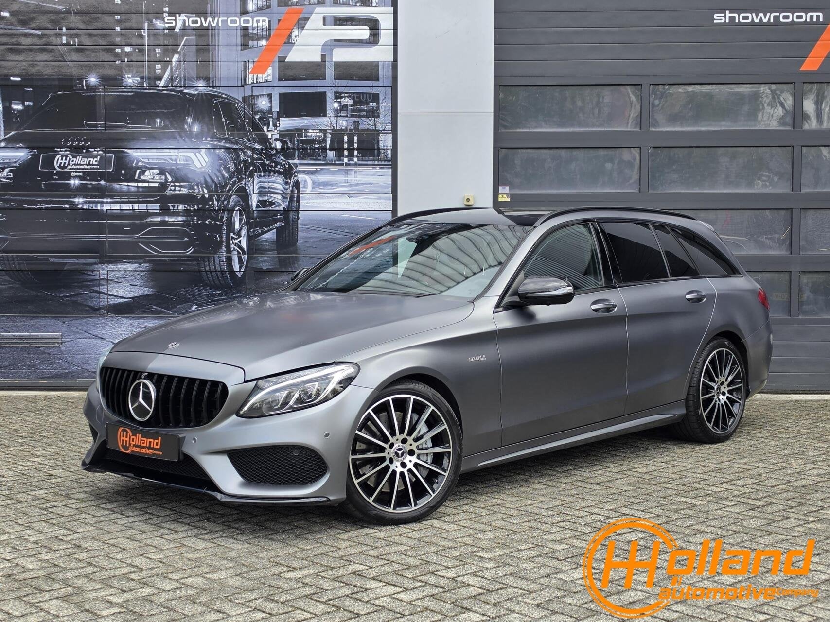 Mercedes C43 AMG, Auto's, Gebruikt, Zwart, 2996 cc, Vierwielaandrijving