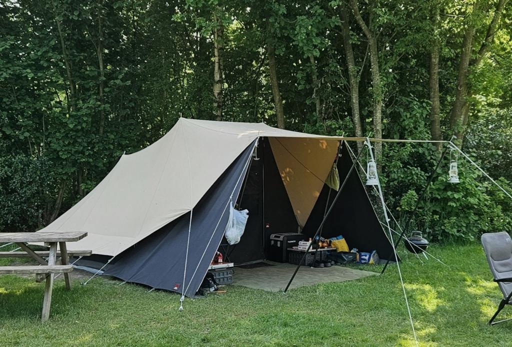 De Waard PAPEGAAIDUIKER (gekocht nov.2023), Caravans en Kamperen, Tenten, Ophalen, Zo goed als nieuw, Tot en met 2