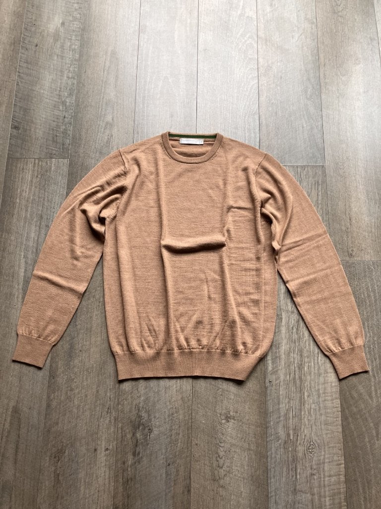 De Bijenkorf sweater licht bruin maat L: NIEUW, Maat 52/54 (L), Bruin, De Bijenkorf, Nieuw