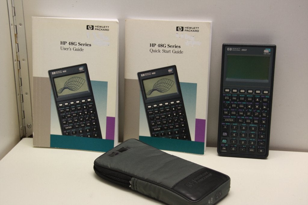 Hewlett Packard 48GX grafische rekenmachine.Zeer goede staat, Ophalen of Verzenden, Grafische rekenmachine