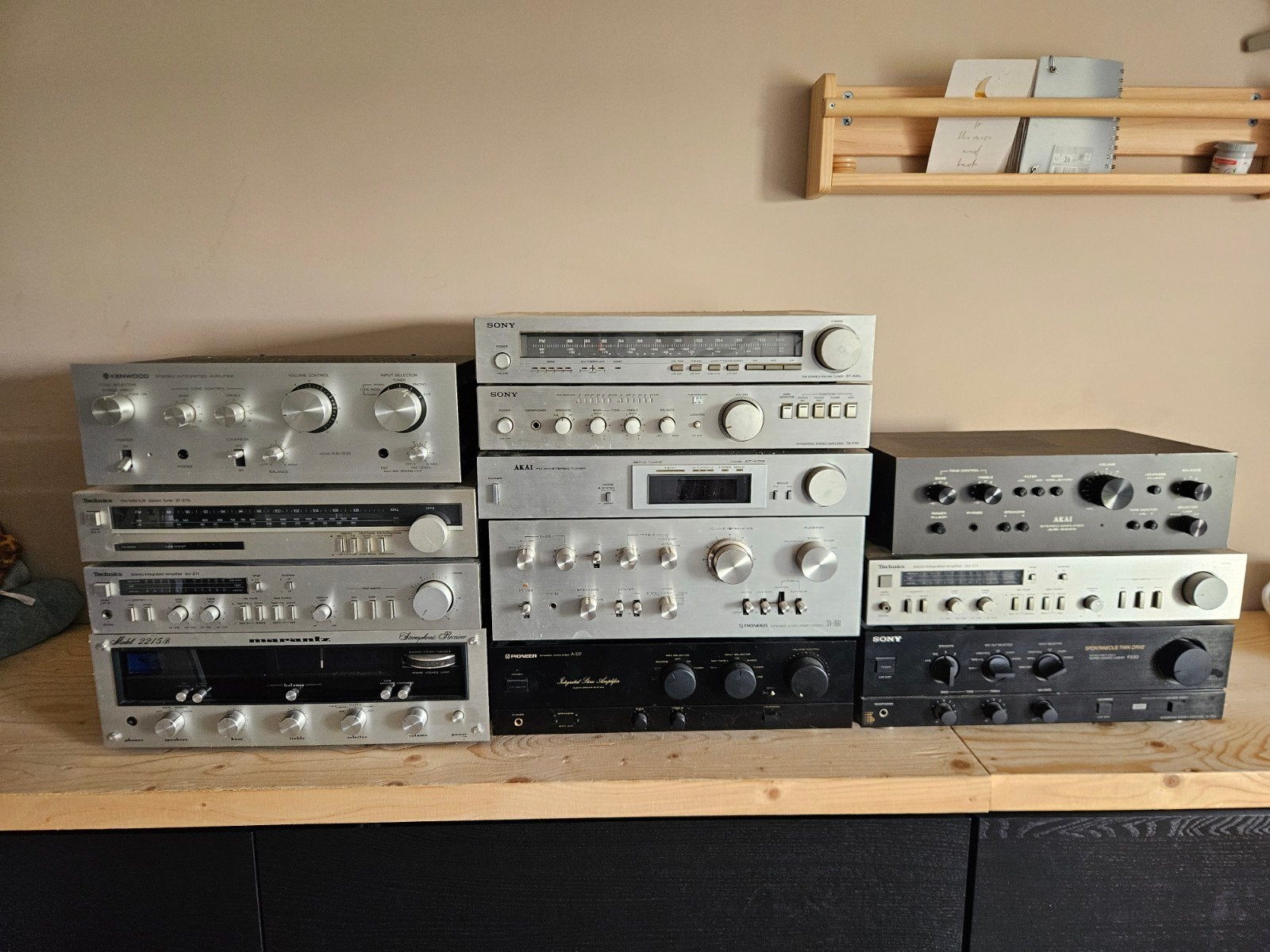 Versterkers en Tuners, Ophalen of Verzenden, Minder dan 60 watt, Sony