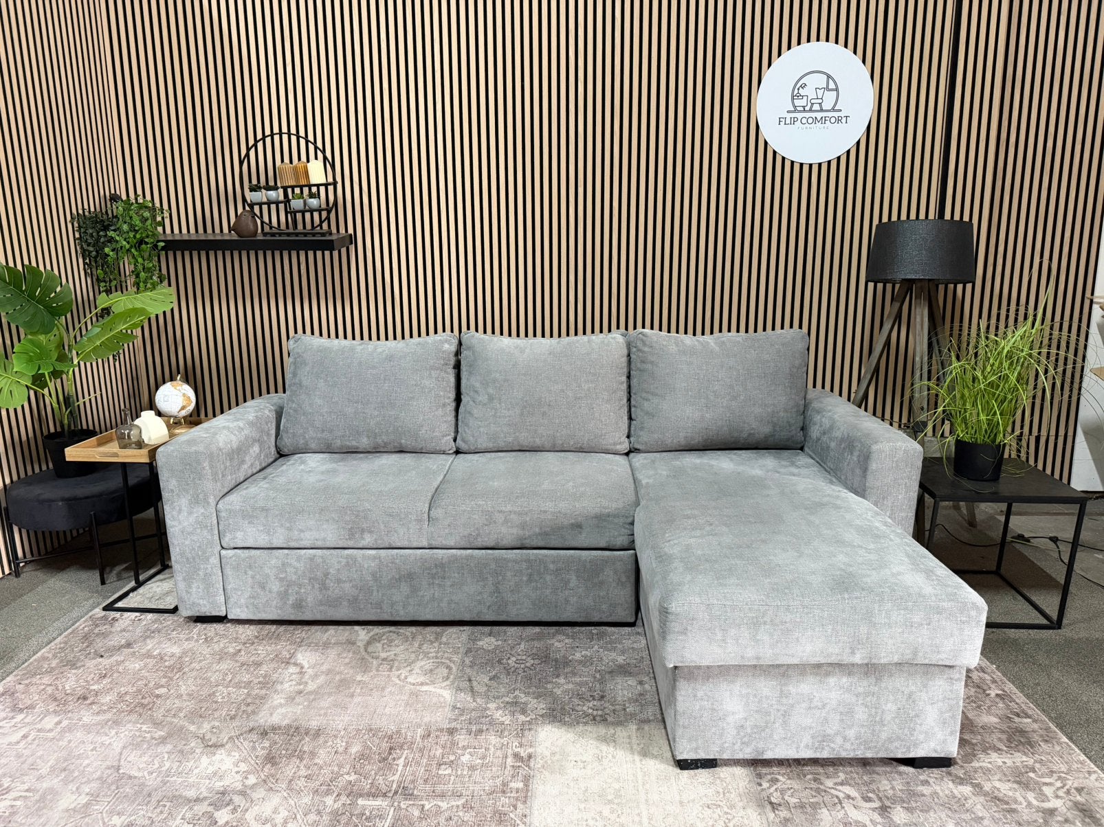 “GRATIS LEVERING” Hoekbank/slaapbank + opbergruimte 240x160, Tweepersoons, Ophalen of Verzenden, Zo goed als nieuw, 180 cm