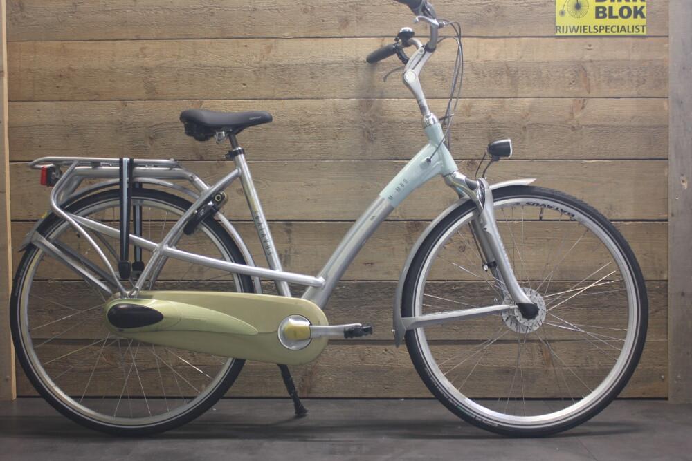 Batavus Mambo damesfiets 8v D53 grijs/groen + 3 mnd garantie, Niet ingevuld, Gebruikt, Niet ingevuld, Niet ingevuld
