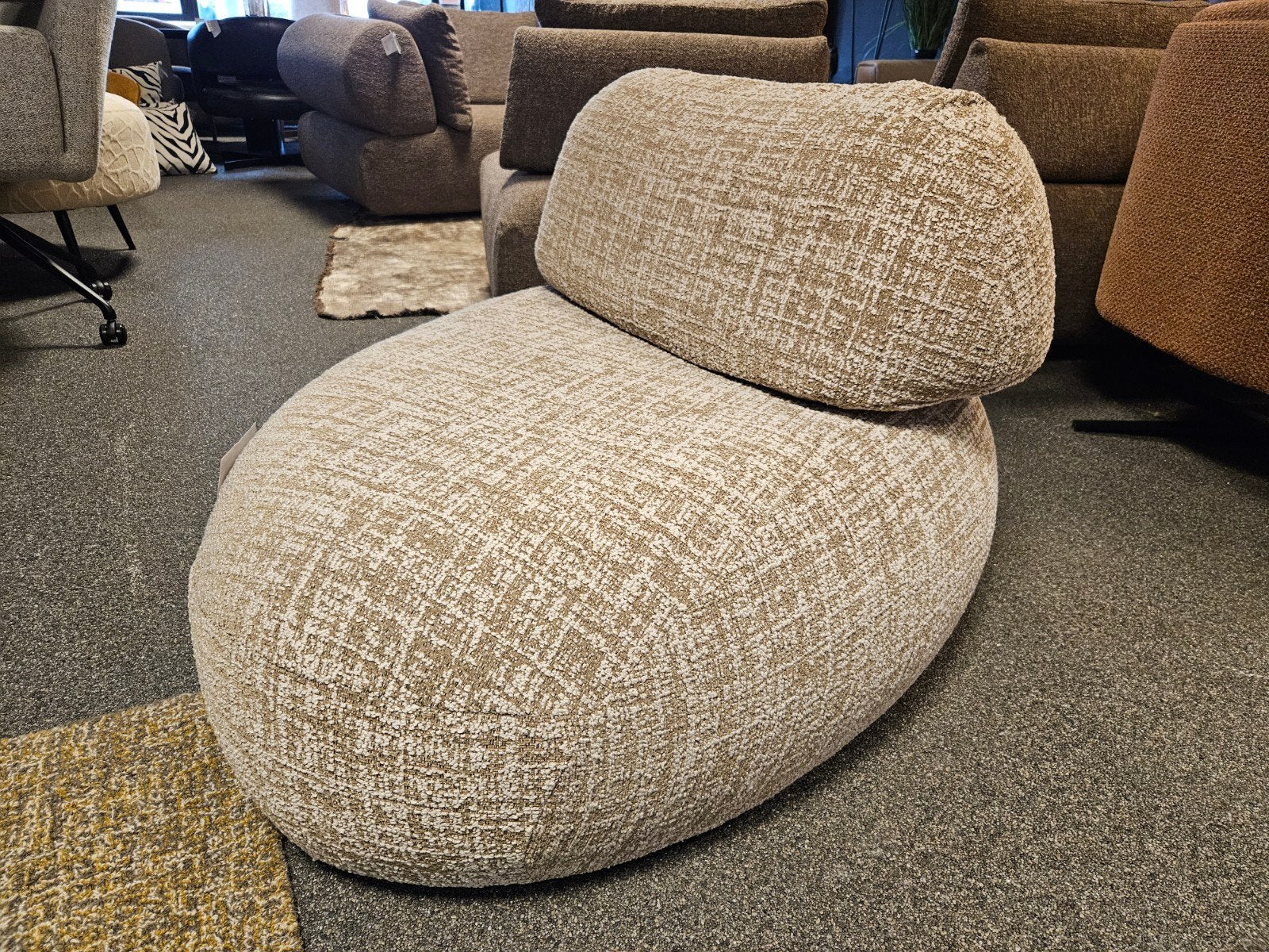 pouf fauteuil hocker SASSO passe-partout, Ophalen of Verzenden