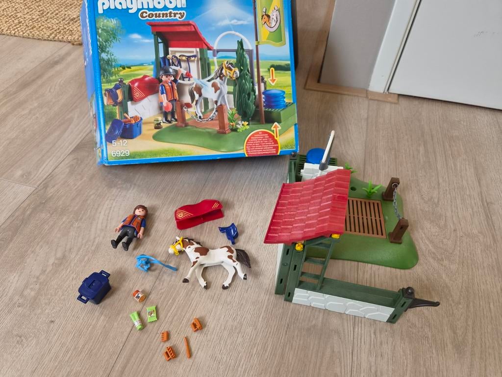 Playmobil 6929 Paardenwasplaats, Kinderen en Baby's, Speelgoed | Playmobil, Ophalen of Verzenden