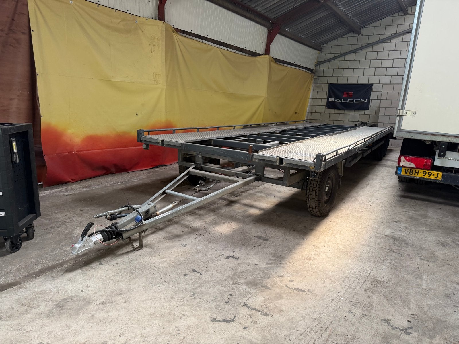 Schamelwagen Witteveen DR3500 - Autotransporter, Ophalen, Gebruikt