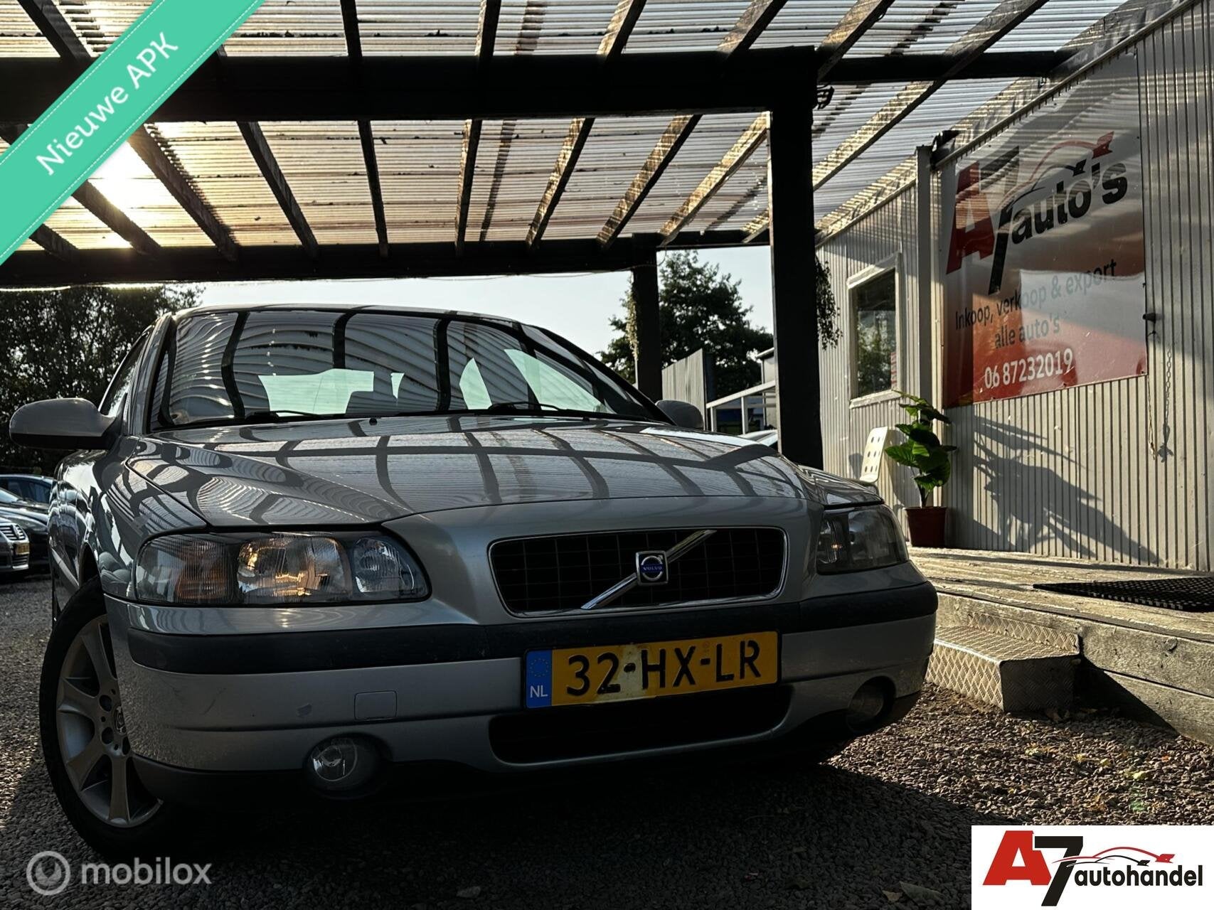 Volvo S60 2.4 Edition Nieuwe APK//Automaat//Airco, Auto's, Gebruikt, Lederen bekleding, S60, Bedrijf