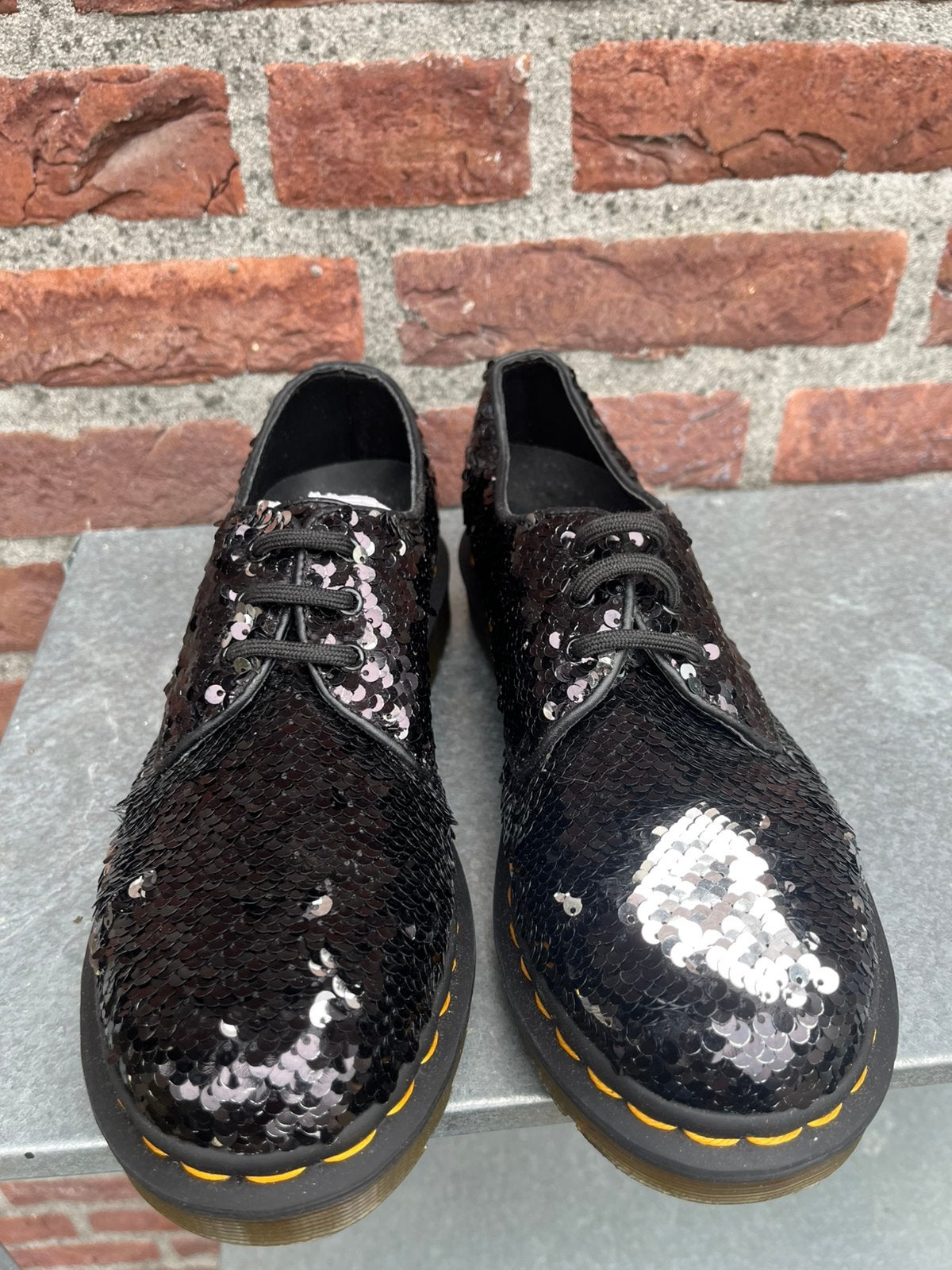 Dr. Martens 1461 Reversible sequin maat 37, Dr. Martens, Docs, Zwart, Docs