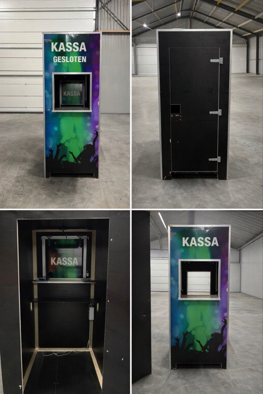 Kassa unit / Ticketverkoop, Ophalen