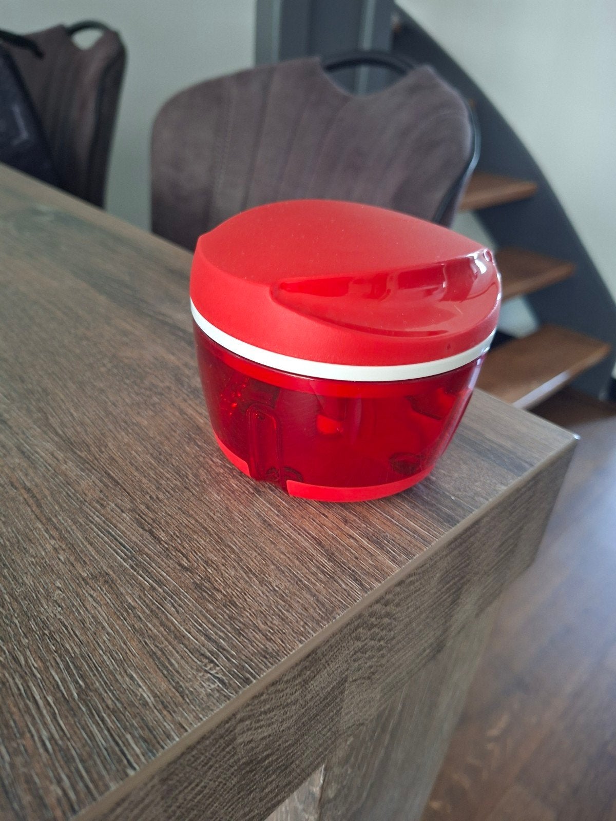 Tupperware Mini Hakmolen - Compact en Handig, Ophalen, Gebruikt, Overige typen, Met deksel