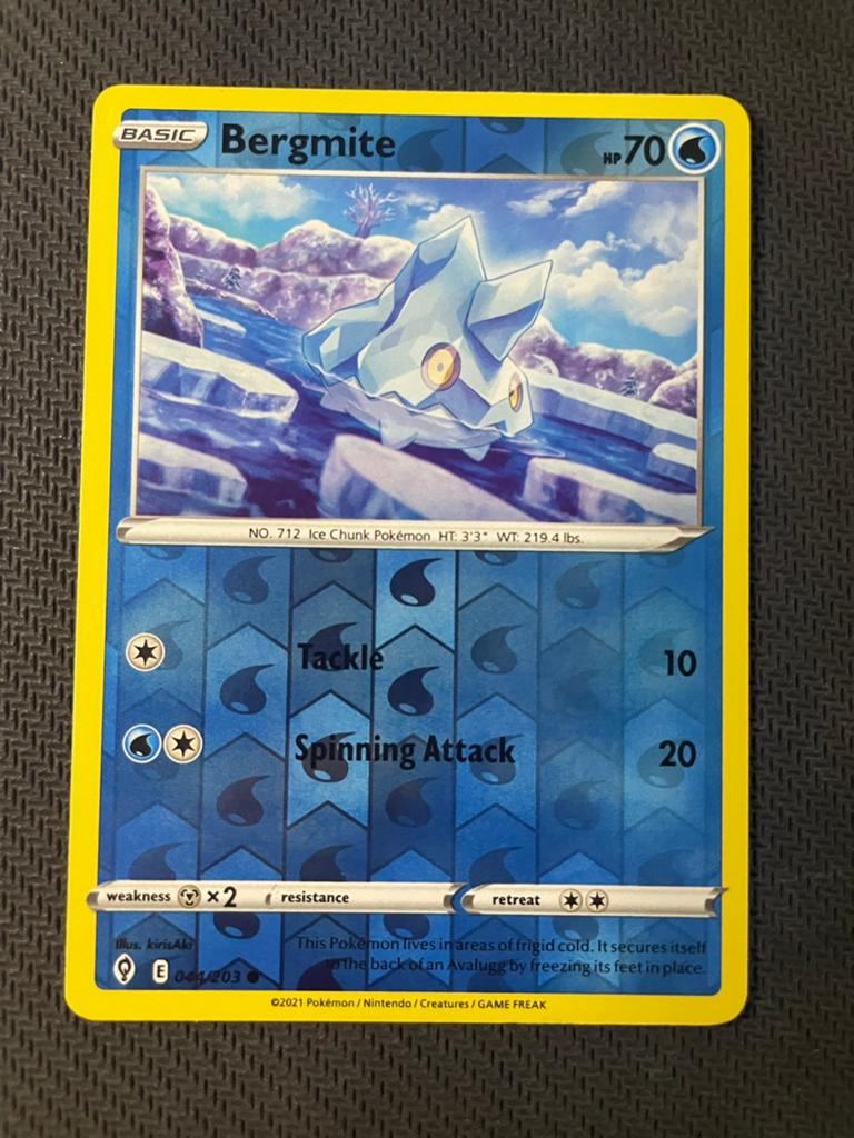 Bergmite 044/203 Reverse Holo Evolving Skies Packfresh, Ophalen of Verzenden, Zo goed als nieuw
