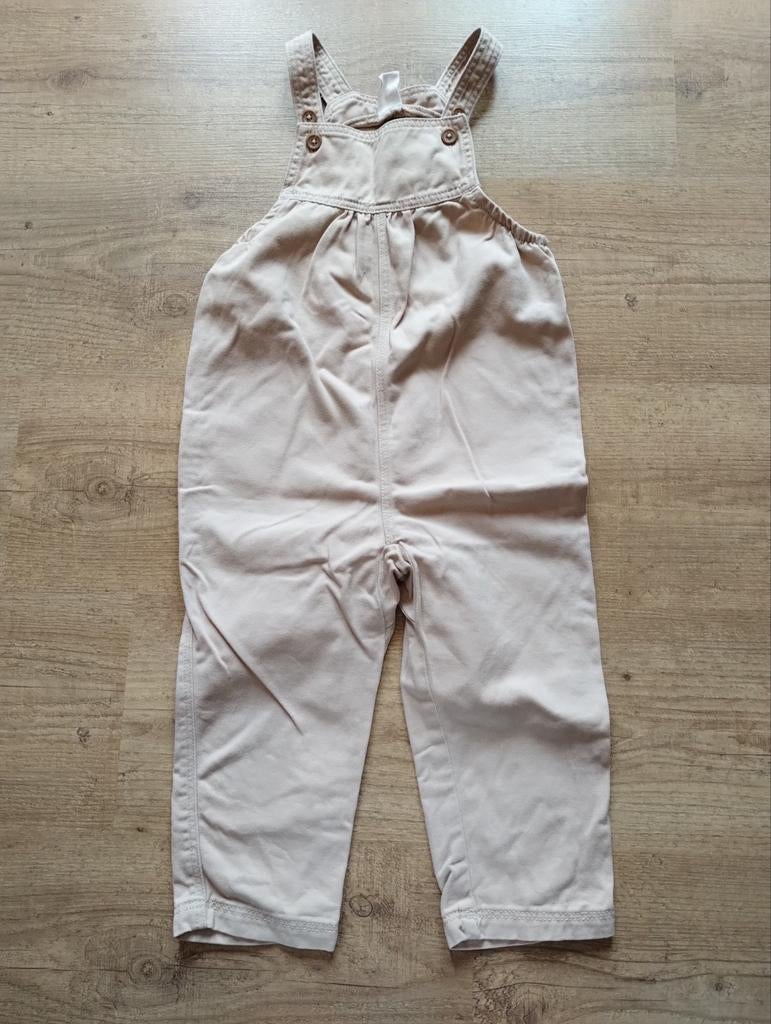 Beige tuinbroek Hema, Broek, Meisje, Ophalen of Verzenden, Zo goed als nieuw