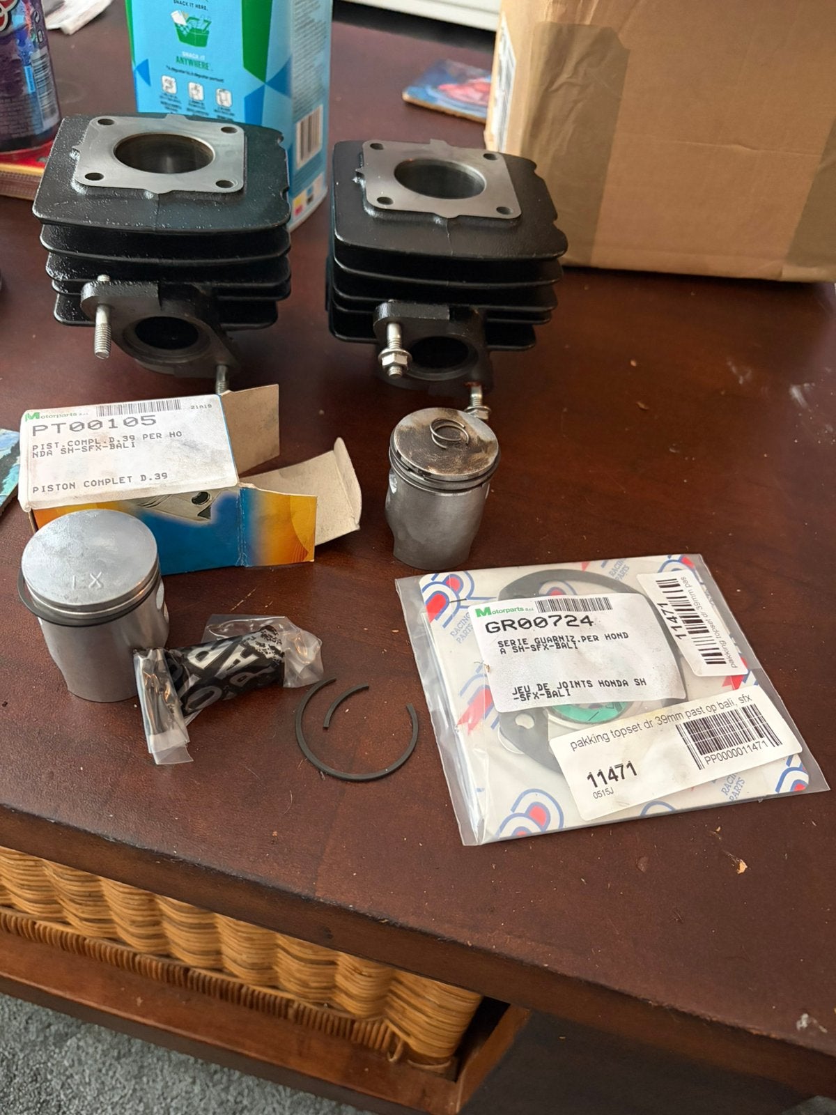 Honda SFX, bali cilinderkit DR, Ophalen of Verzenden, Zo goed als nieuw, Overige modellen