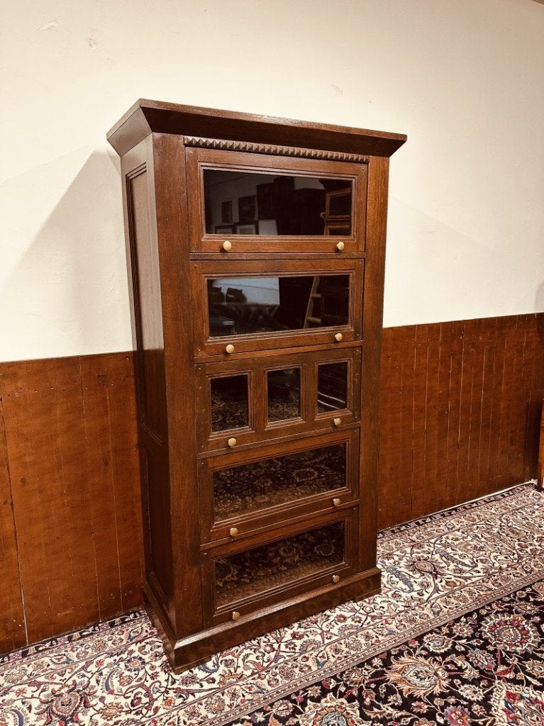 Engels Klassiek Globe Wernicke Stijl Boekenkast Kast, Antiek en Kunst, Ophalen of Verzenden