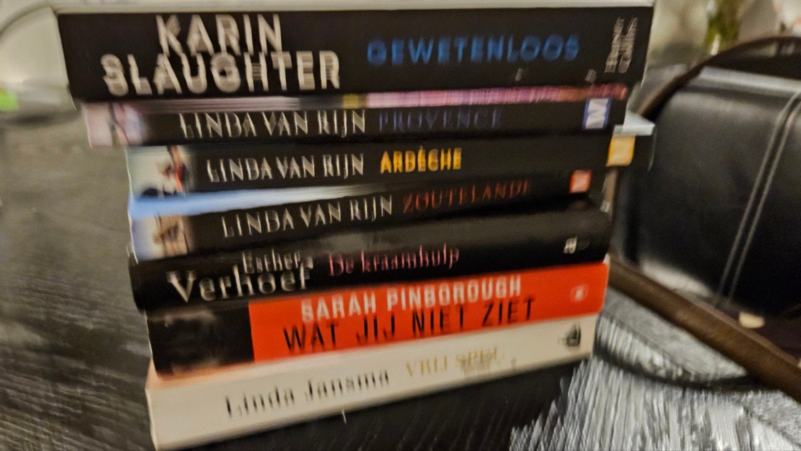 pakket 7 thrillers, Ophalen of Verzenden, Zo goed als nieuw, Nederland