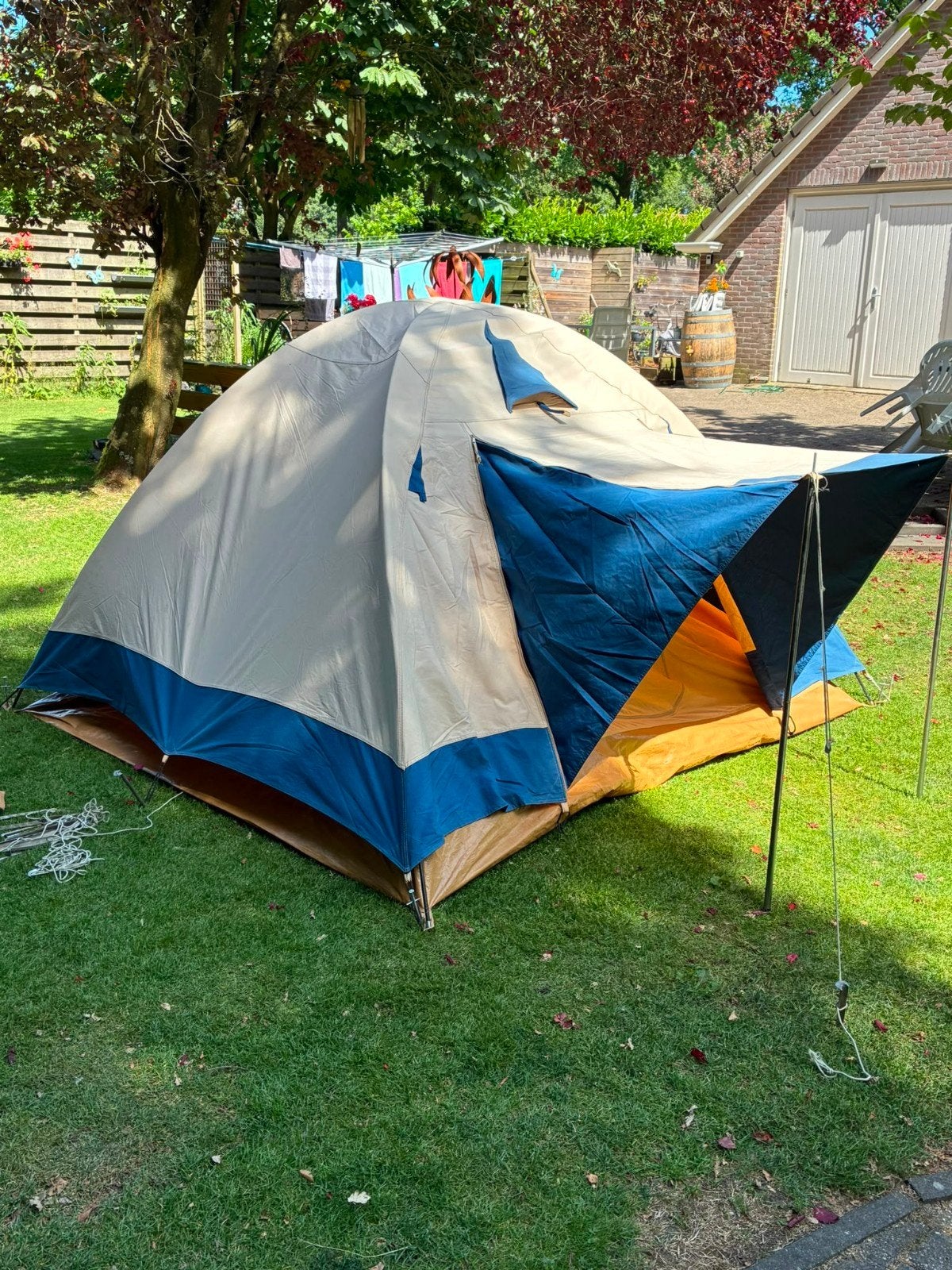 Tent Evergreen 3, Ophalen