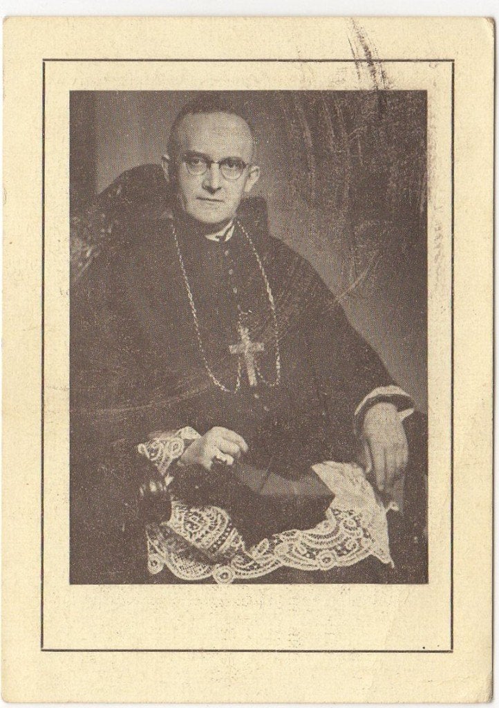 Mgr. Joannes M.J. Hanssen 1906 Venray + 1958 Nijmegen, 51 jr, Verzenden