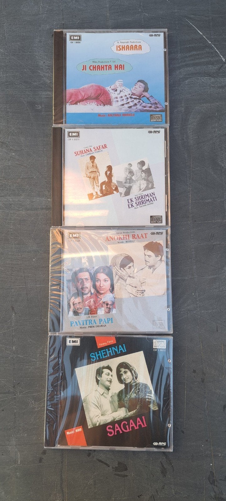 Bollywood CD's: Isharaa, Suhana Safar, Anokhi Raat, Shehnai, Overige genres, Ophalen of Verzenden, Nieuw in verpakking, Inclusief doosje