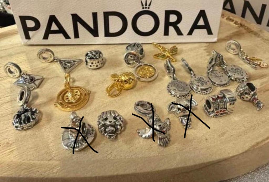 Pandora Harry Potter Bedels - Niet meer verkrijgbaar, Sieraden, Tassen en Uiterlijk, Bedels, Verzenden, Pandora, Zo goed als nieuw