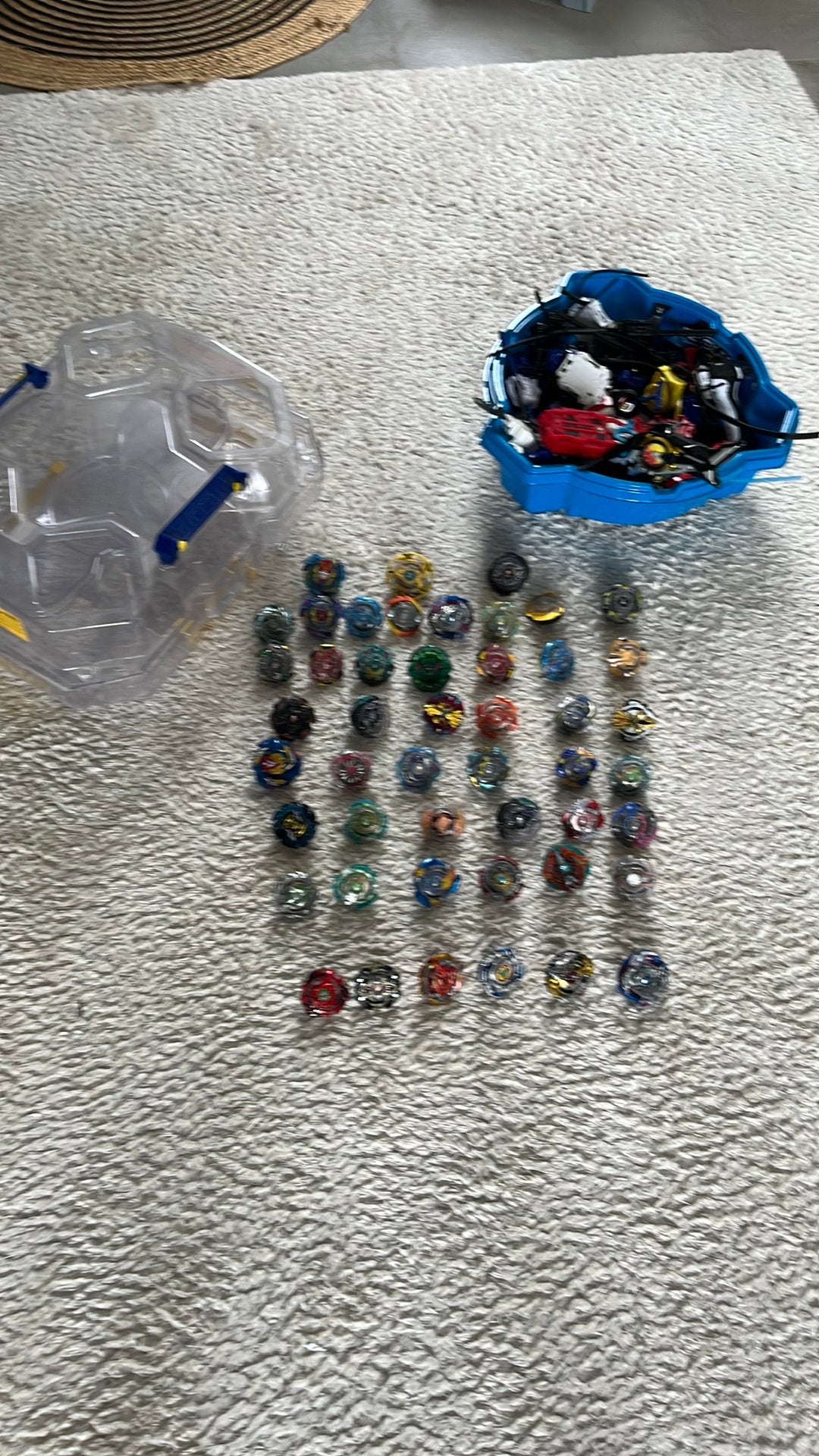 Grote beyblade collectie, Kinderen en Baby's, Speelgoed | Overig, Ophalen of Verzenden, Zo goed als nieuw, Jongen of Meisje