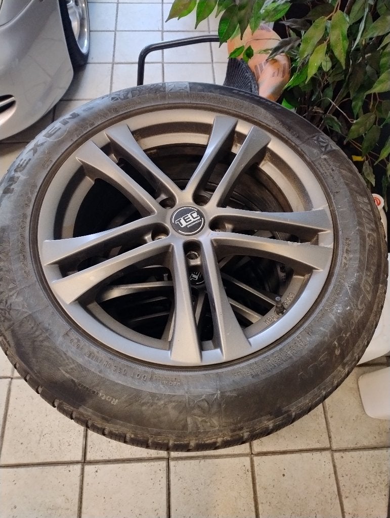 Aluminium velgen en winterbanden, TPMS, voor Ford Kuga 18 in, Auto-onderdelen, Ophalen, 18 inch, Gebruikt, Banden en Velgen