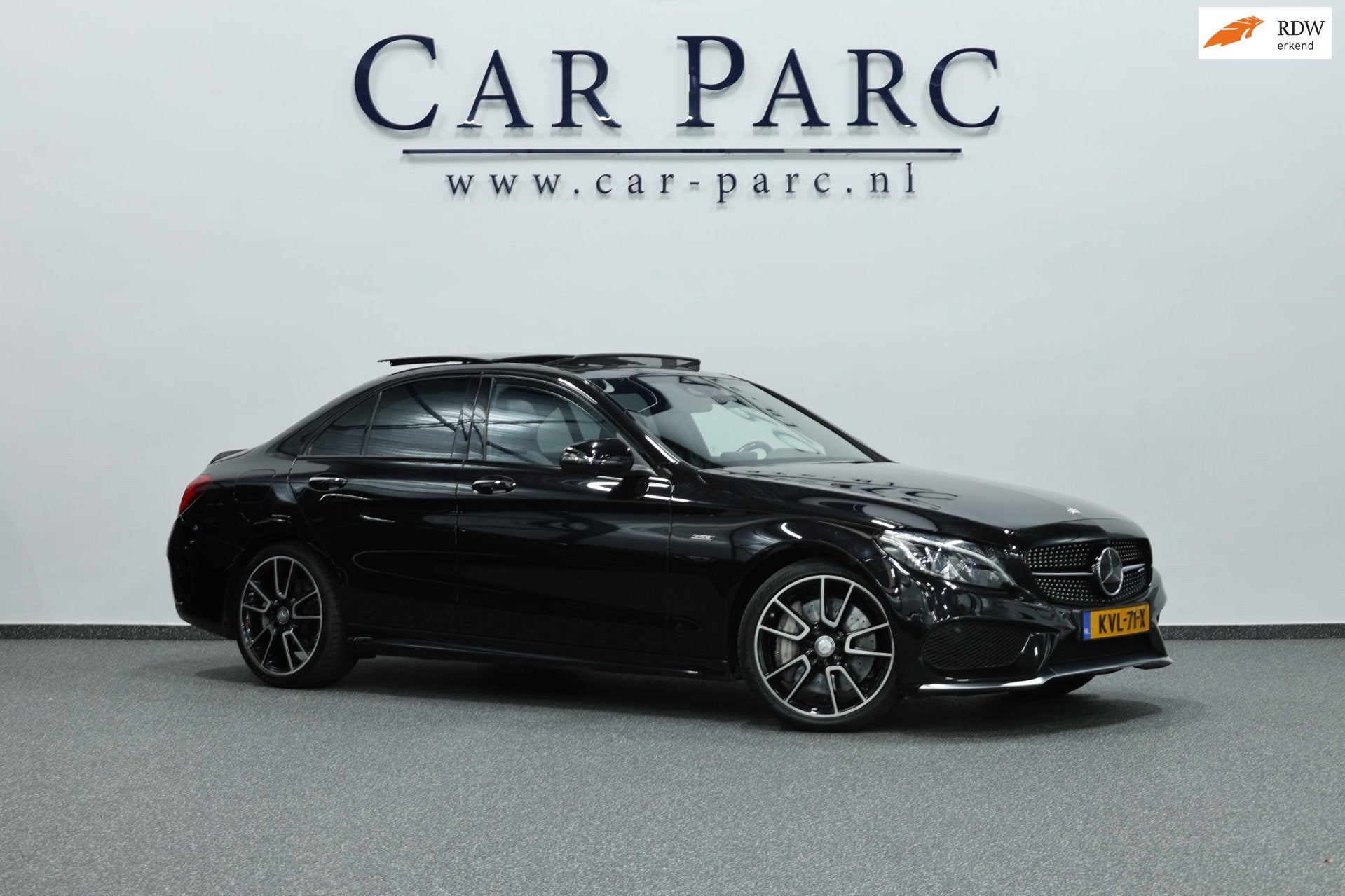Mercedes-Benz C-klasse 450 / 43 AMG 4MATIC 367+PK LED/SFEER/, Dealer onderhouden, Euro 6, 367 pk, Leder