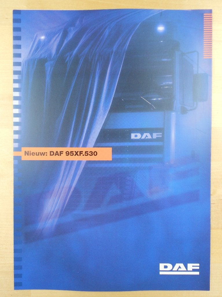 DAF 95XF 530 Brochure 1999 – 95 XF, Boeken, Ophalen of Verzenden, Zo goed als nieuw, Overige merken, DAF