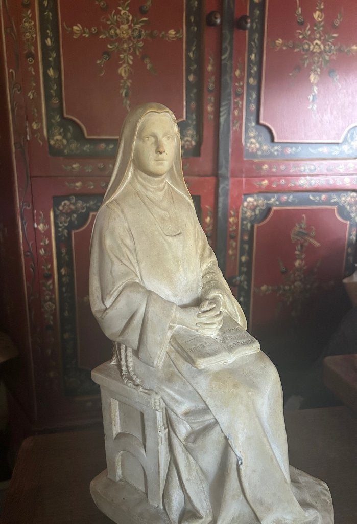 Groot beeld van de heilige mystica Theresia van Avila, Ophalen of Verzenden