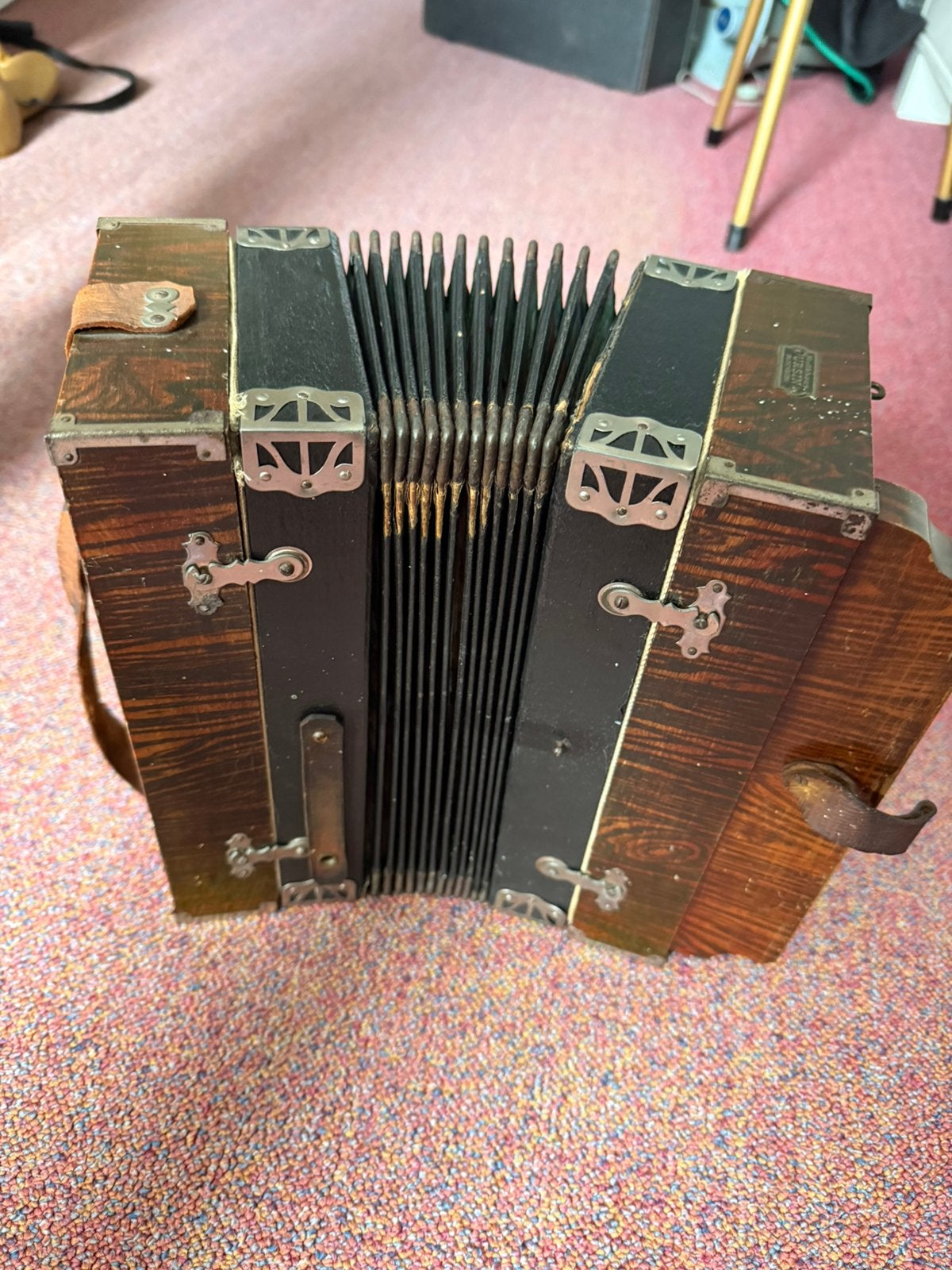 Antieke trekzak, Muziek en Instrumenten, Ophalen of Verzenden, Zo goed als nieuw, Overige formaten, Overige merken