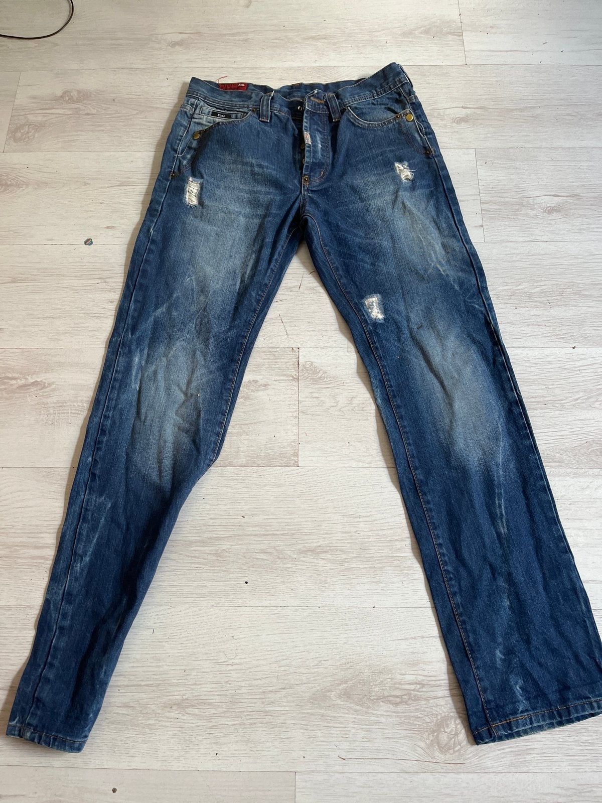 D&G Dolce & Gabbana Jeans - Maat W32 L34, Ophalen, Zo goed als nieuw, Blauw, W32 (confectie 46) of kleiner