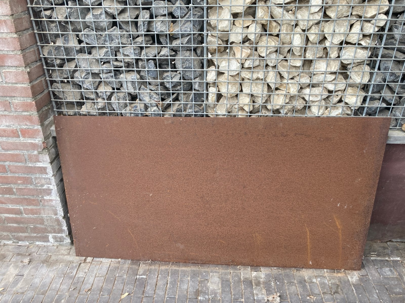 Cortenstaal plaat 147 x 77 cm (2 mm dik) – Nieuw/ongebruikt, Tuin en Terras, Ophalen, Gebruikt, 180 tot 250 cm, Overige typen