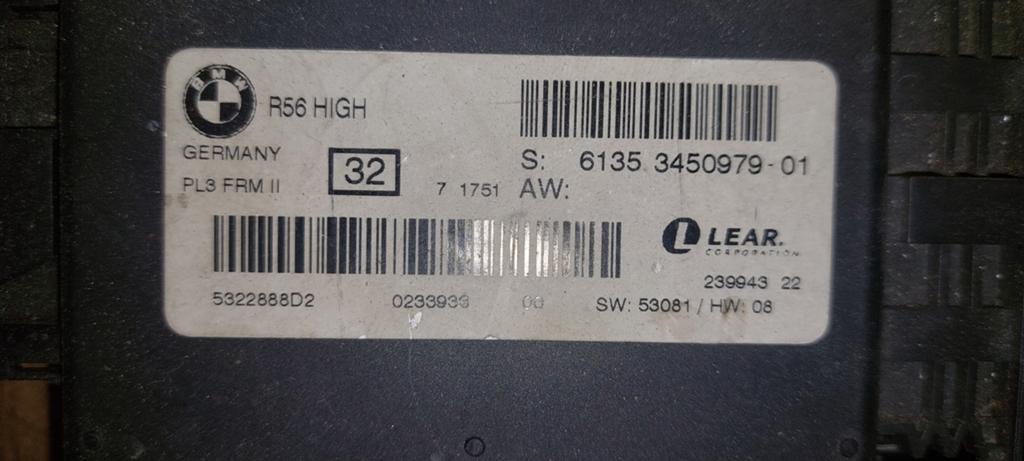 Stuurmodule MINI R55/56 61353450979-01, Ophalen of Verzenden, Gebruikt, Mini