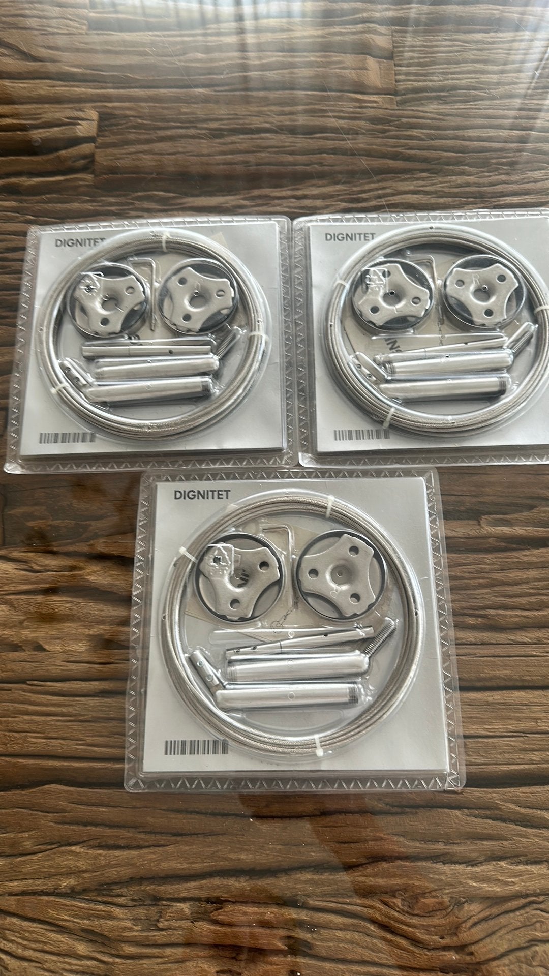 Ikea Digitet ophangsysteem, Ophalen of Verzenden, Nieuw, 250 mm of meer, Rvs