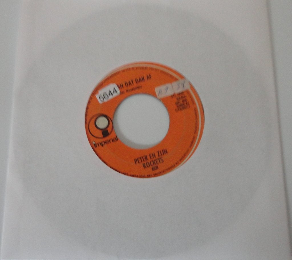 Peter & Rockets > Kom van dat dak af, Ophalen of Verzenden, Gebruikt, 7 inch, Nederlandstalig