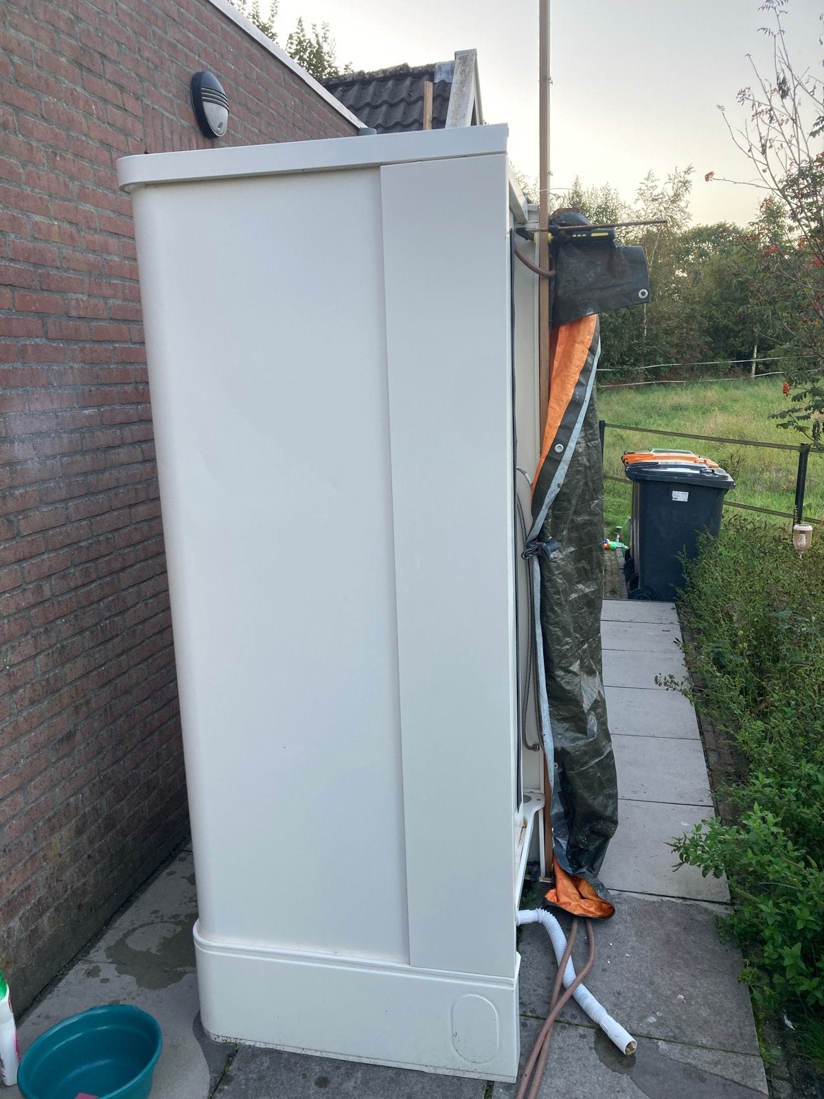 Nooddouche, douchecabine voor buiten of tijdelijk gebruik, Doe-het-zelf en Verbouw, Ophalen, Gebruikt, Douche