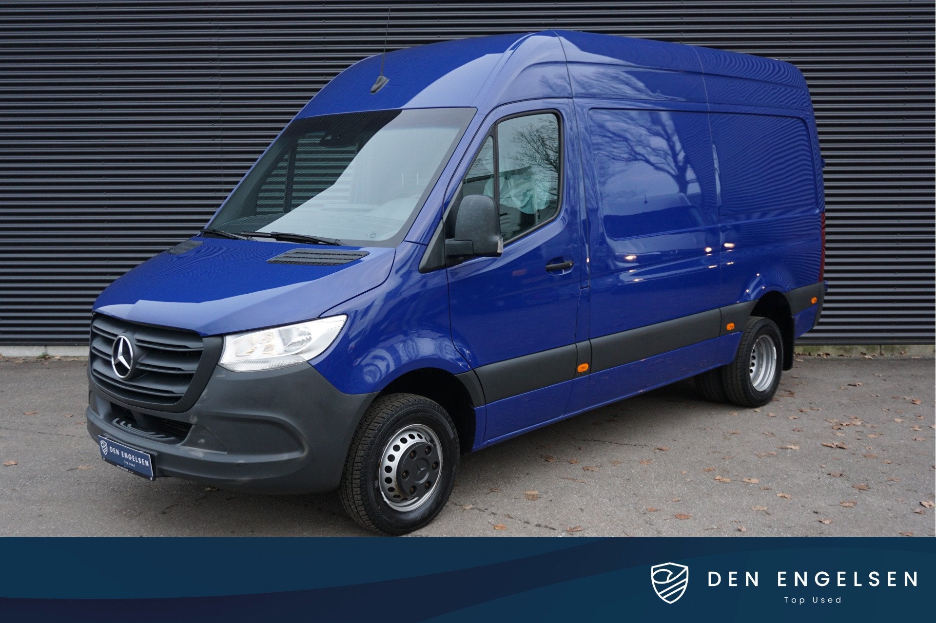 Mercedes-Benz Sprinter 516 160pk Automaat 5000kg L2H2 Dubbel, Auto's, Bestelauto's, Gebruikt, Zwart, 4 cilinders, 2000 kg