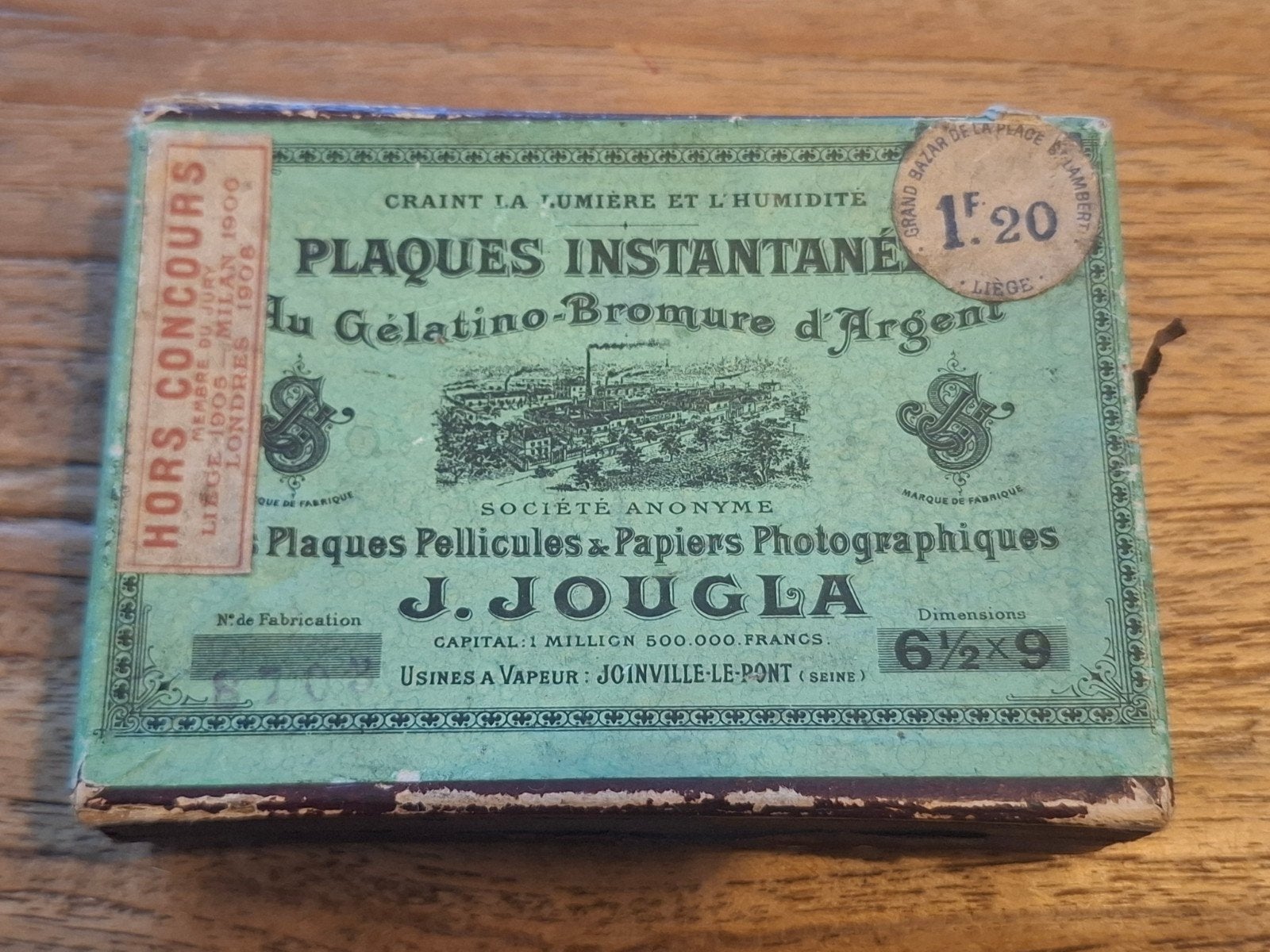 11 antieke glasnegatieven 9x6.5 cm -J. Jougla, Ophalen of Verzenden