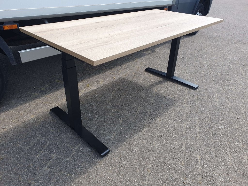 Nieuw: VST Ergo Easy Dual zit-sta bureau (div kleur & maten), Zit-sta bureau, VST, Nieuw, Ophalen of Verzenden