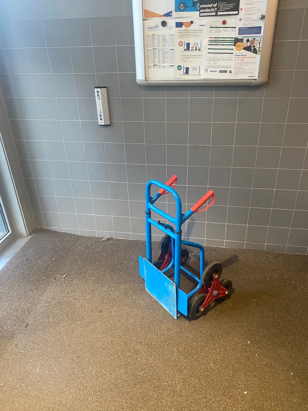 Steekkar Transportkar trapsteekkar, 100 liter of meer, Ophalen, Gebruikt, Steekwagen