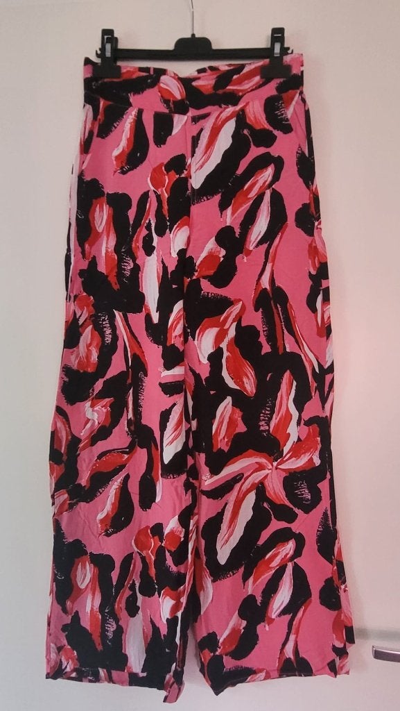Zgan Prachtige vrolijk gekleurde broek/pantalon mt XS, Kleding | Dames, Meerkleurig, Ophalen of Verzenden, Zo goed als nieuw, Maat 34 (XS) of kleiner