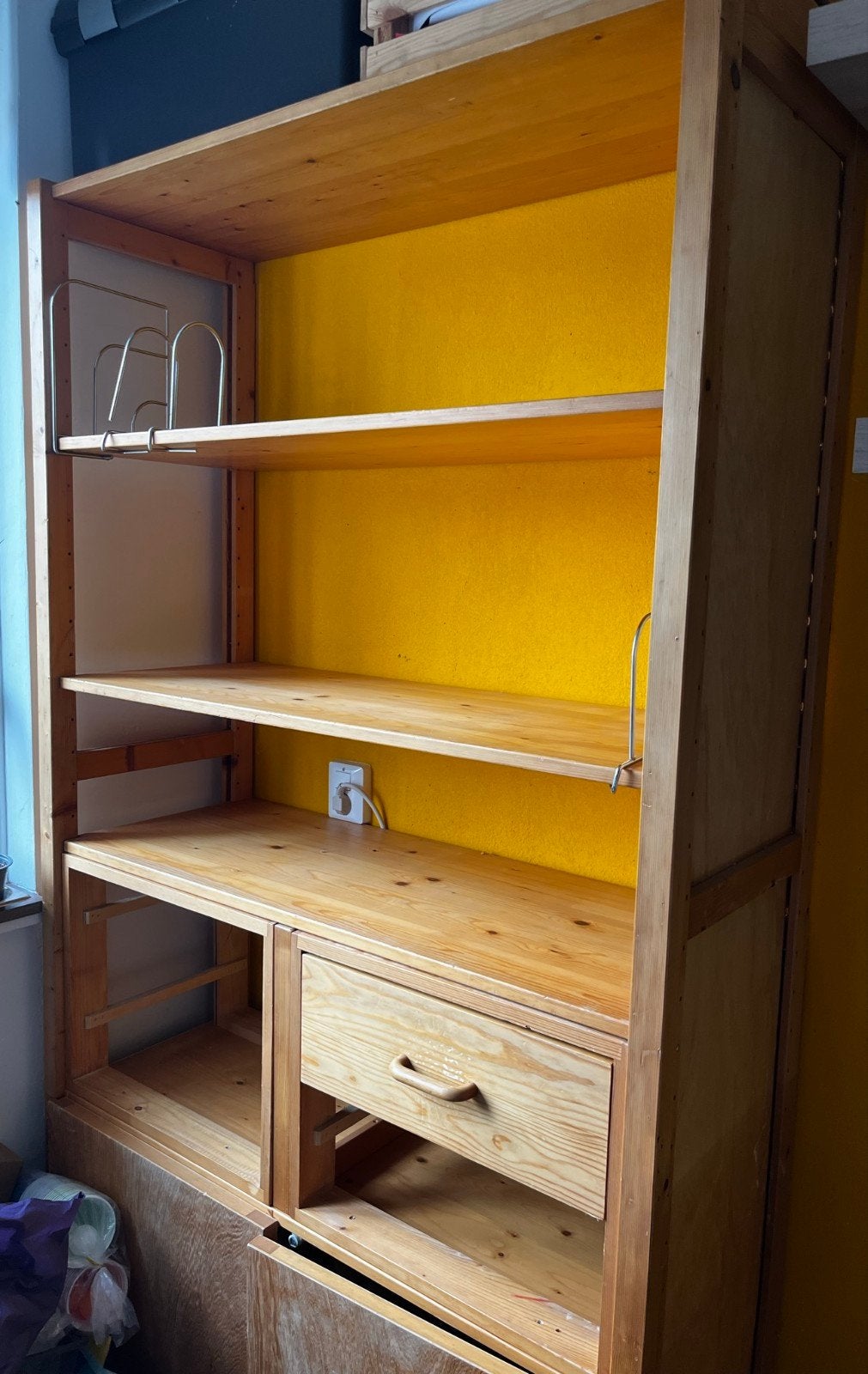 Lundia Original Kast 210x100x40 met 4 lades (foto 3), Ophalen, Gebruikt, 100 tot 150 cm, 200 cm of meer