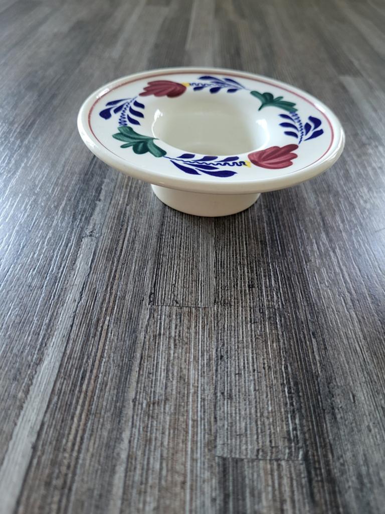 Boerenbont waxinelichtje houder, Overige typen, Nieuw, Ophalen of Verzenden, Aardewerk