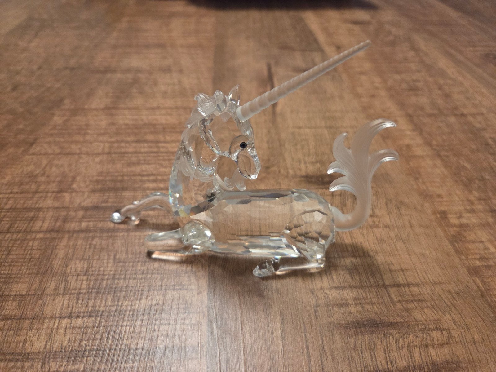 Swarovski SCS Jaarstuk 1996 Eenhoorn - Fabulous Creatures, Ophalen of Verzenden, Zo goed als nieuw, Figuurtje