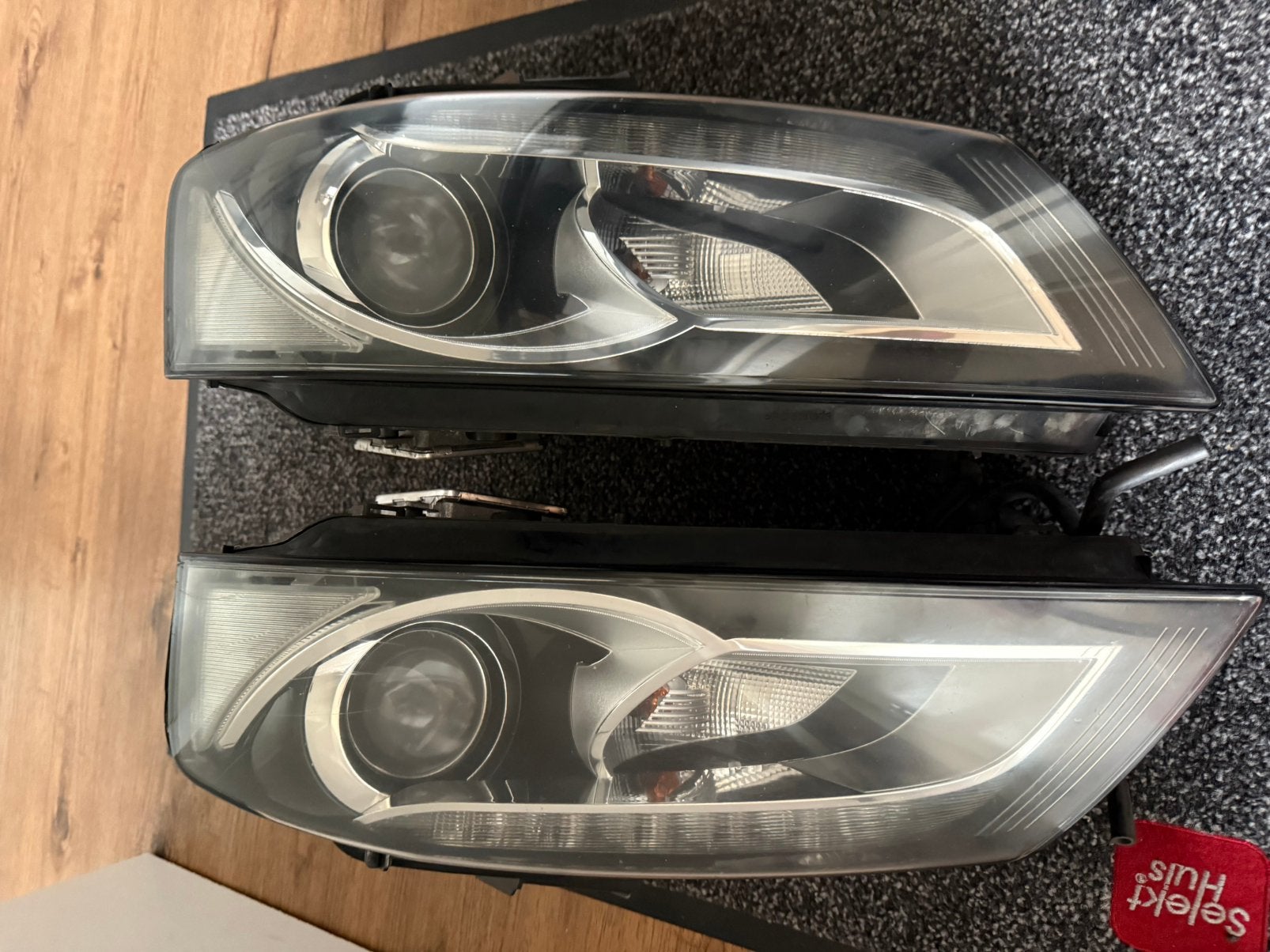 Audi A3 8P koplampen set bi-xenon D3S functioneel getest, Auto-onderdelen, Ophalen of Verzenden, Audi