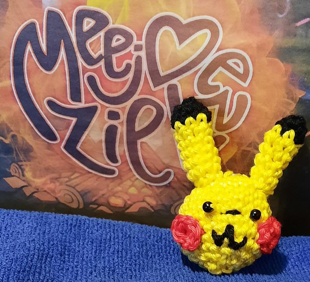 Pikachu Sleutelhanger - Handgemaakt, Verzamelen, Sleutelhangers, Zo goed als nieuw, Ophalen of Verzenden