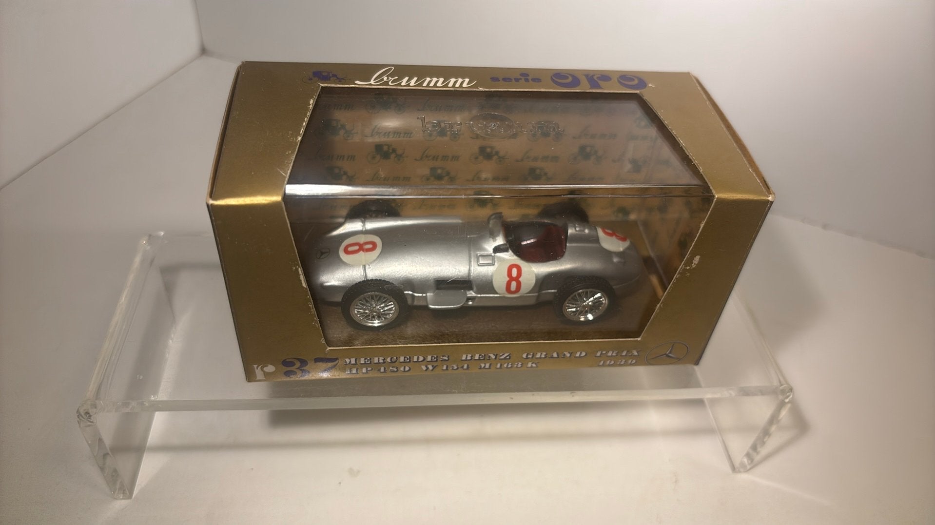 Mercedes benz grand prix 1939 brumm 1.43, Overige merken, Auto, Ophalen of Verzenden, A